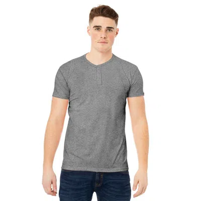 X-ray X Ray Men's Basic Henley Neck Short Sleeve T-shirt In Grey