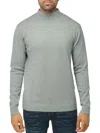 X-ray Men's Basic Casual Mockneck Sweater In Sage