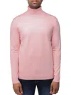 X-ray Men's Solid Turtleneck Sweater In Light Pink