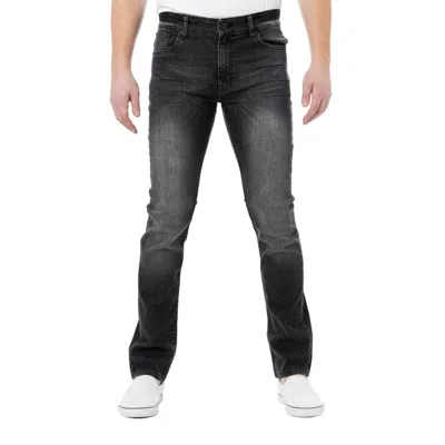 X-ray Men's Superflex Slim Fit Wash Denim Jeans In Gray