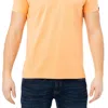 X-ray Men's V-neck T-shirt Color Collection 2021 Xmts-2641 In Orange