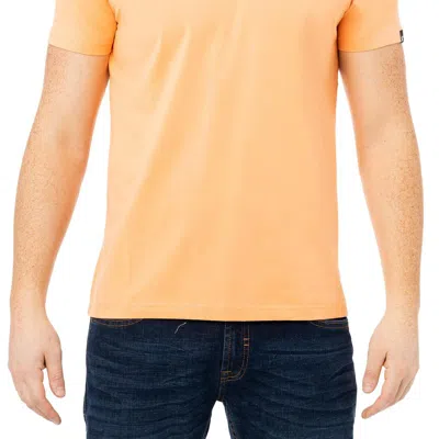 X-ray Men's V-neck T-shirt Color Collection 2021 Xmts-2641 In Orange