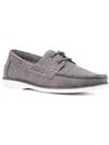 X-RAY MENS FAUX SUEDE LACE-UP LOAFERS