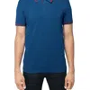 X-ray Men's Basic Short Sleeve Rib Polo Shirt In Boss Blue,red