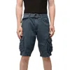 X-ray Mens Tactical Cargo Shorts Camo And Solid Colors 12.5" Inseam Knee Length Classic Fit Multi Pocket In Blue