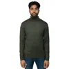 X-ray Mock Neck Pullover Sweater In Green