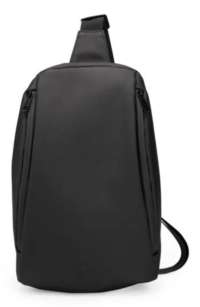X-ray Xray Pebbled Sling Bag In Black