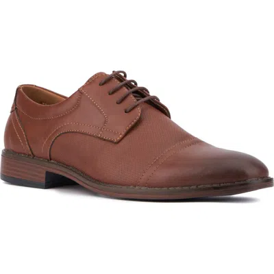 X-ray Xray Rhinos Cap Toe Derby In Cognac