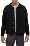 X-ray Xray Saddle Stitch Denim Jacket In Black