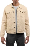 X-ray Xray Saddle Stitch Denim Jacket In Brown