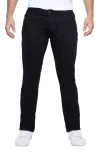 X-ray Xray Saddle Stitch Modern Fit Denim Jeans In Jet Black