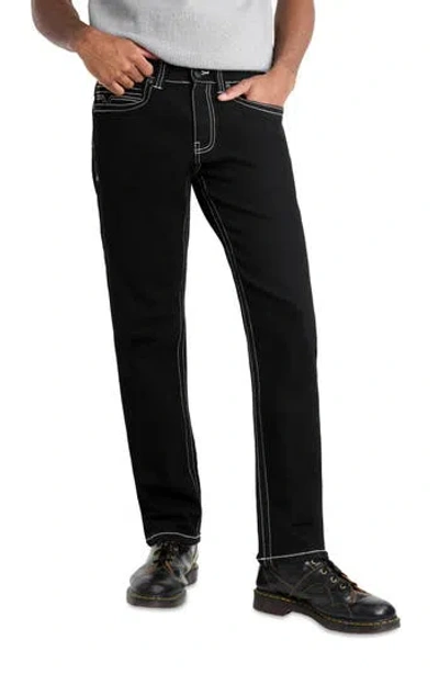 X-ray Xray Saddle Stitch Slim Fit Jeans In Black