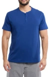 X-ray Xray Short Sleeve Henley In Multi