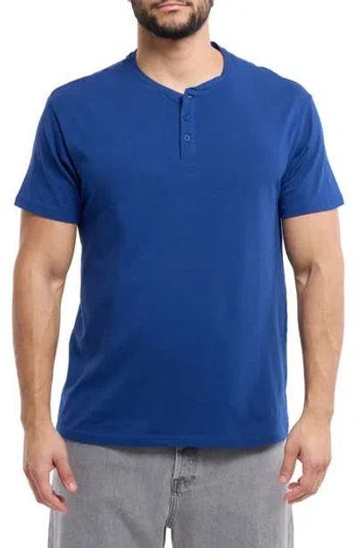 X-ray Xray Short Sleeve Henley In Multi