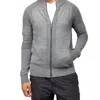 X-ray Slim Fit Full-zip Sweater Jacket In Heather Gray