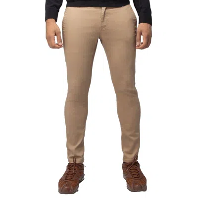 X-ray Slim Fit Stretch Colored Denim Commuter Pants In Brown
