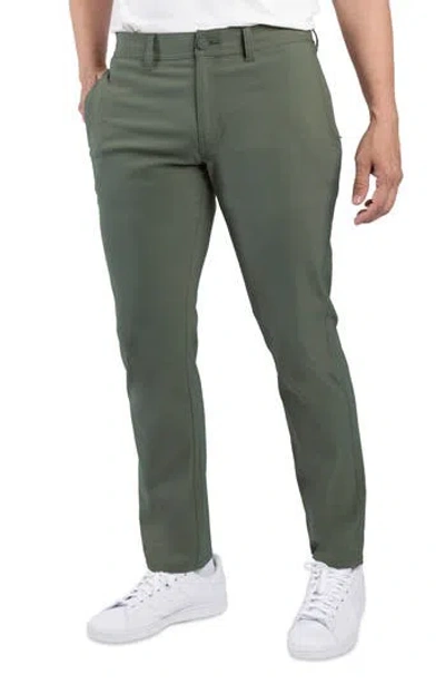 X-ray Xray Slim Leg Pants In Olive