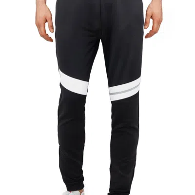 X-ray Sport Men's Active Fashion Jogger Sweatpants With Pockets And Elastic Bottom In Black