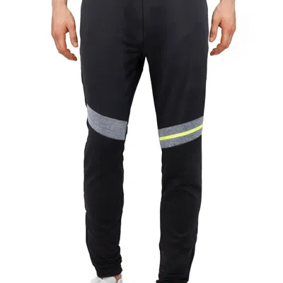 X-ray Men's Sport Jogger Pants In Heather Gray,black,neon