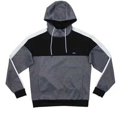 X-ray Sport Men's Light Weight Active Hooded Sport Sweater For Gym Workout And Running In Black