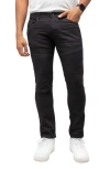 X-ray Stretch Moto Slim Jeans In Jet Black