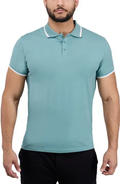 X-ray Xray Texture Cotton Knit Polo