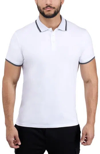 X-ray Xray Texture Cotton Knit Polo