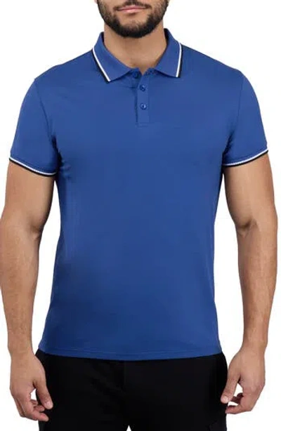 X-ray Xray Texture Cotton Knit Polo