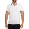 X-ray Xray V-neck Polo Sweater In Off White