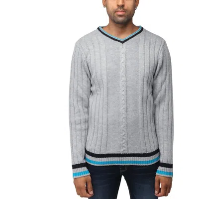 X-ray V Neck Sweater Men Regular And Big & Tall In Gray