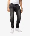 X-ray Men's Skinny Fit Jeans In Black Wash