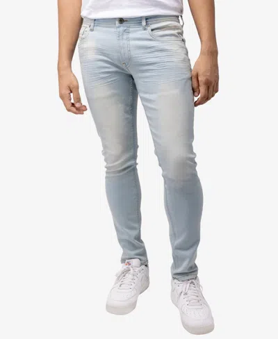 X-ray Men's Skinny Fit Jeans In Light Blue
