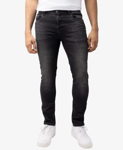 X-ray Men's Slim Fit Denim Jeans In Black Wash