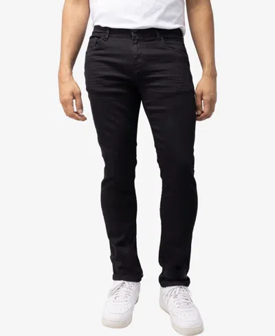 X-ray Men's Slim Fit Denim Jeans In Jet Black