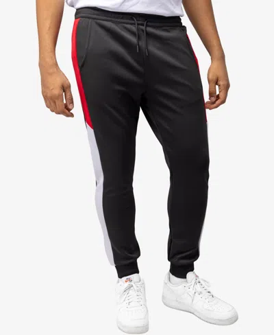 X-ray Men's Track Jogger In Black,red