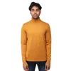 X-ray X Ray Men's Turtleneck Mock Neck Pullover Sweater Big & Tall Available In Yellow