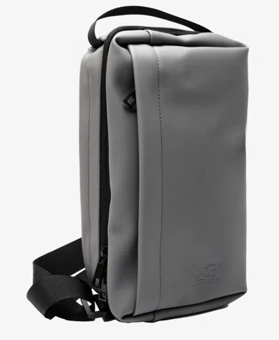 X-ray Pu Shoulder Bag In Gray