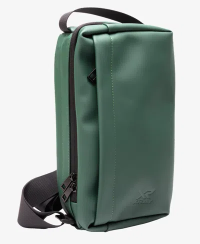 X-ray Pu Shoulder Bag In Green