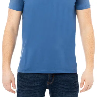 X-ray Men's V-neck T-shirt In Blue