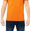 X-ray Men's V-neck T-shirt In Orange
