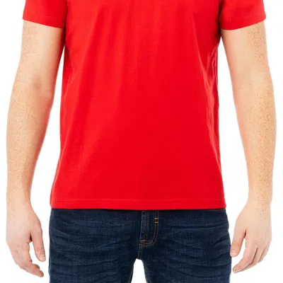 X-ray Men's V-neck T-shirt In Red