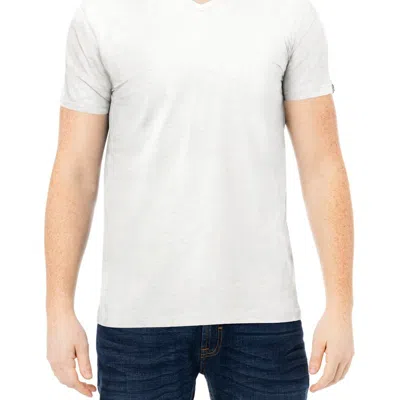 X-ray Men's V-neck T-shirt In White