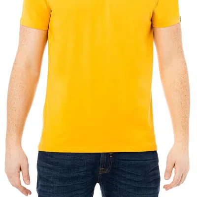 X-ray Men's V-neck T-shirt In Yellow