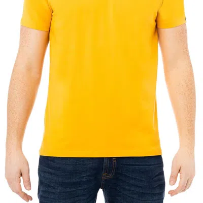 X-ray X Ray Men's Basic V-neck Short Sleeve T-shirt In Yellow