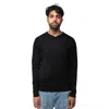 X-ray Xmw-39137 | Classic V-neck Sweater In Black