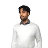 X-ray Xmw-39137 Classic V-neck Sweater In White