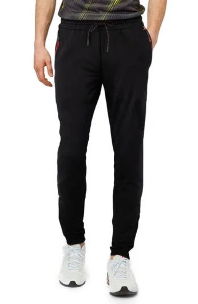 X-ray Xray Zip Pocket Joggers In Black/red
