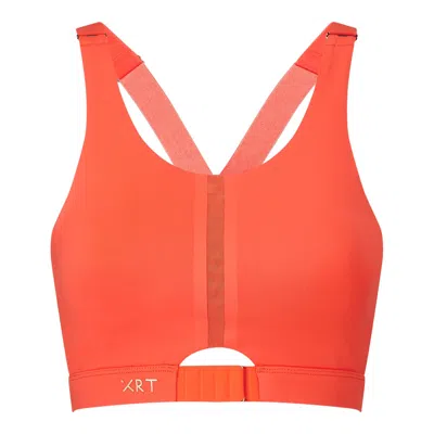 Xrt Women's Avid Performance Bra With Removable Cups Erupt In Orange