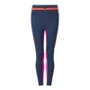 Xrt Women's Blue Reign Navy Colour Block 7/8 Legging In Blue