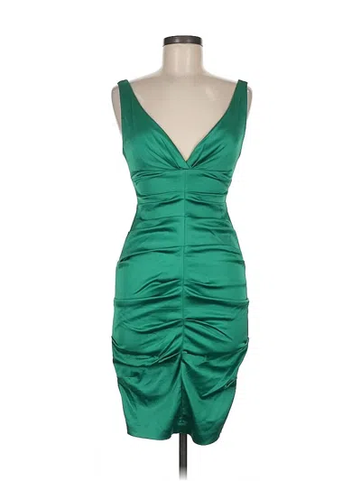 Pre-owned Xscape By Joanna Chen Cocktail Dress In Green